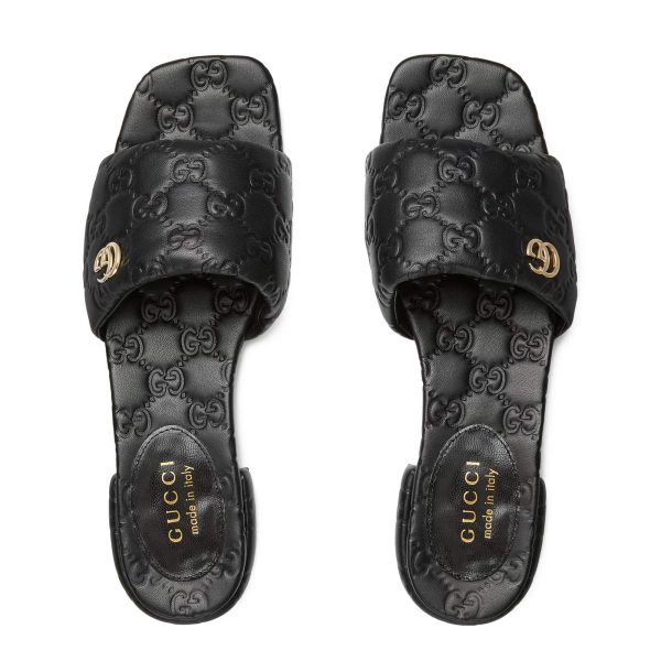 Gucci Women's Double G Slide Sandals - Image 5